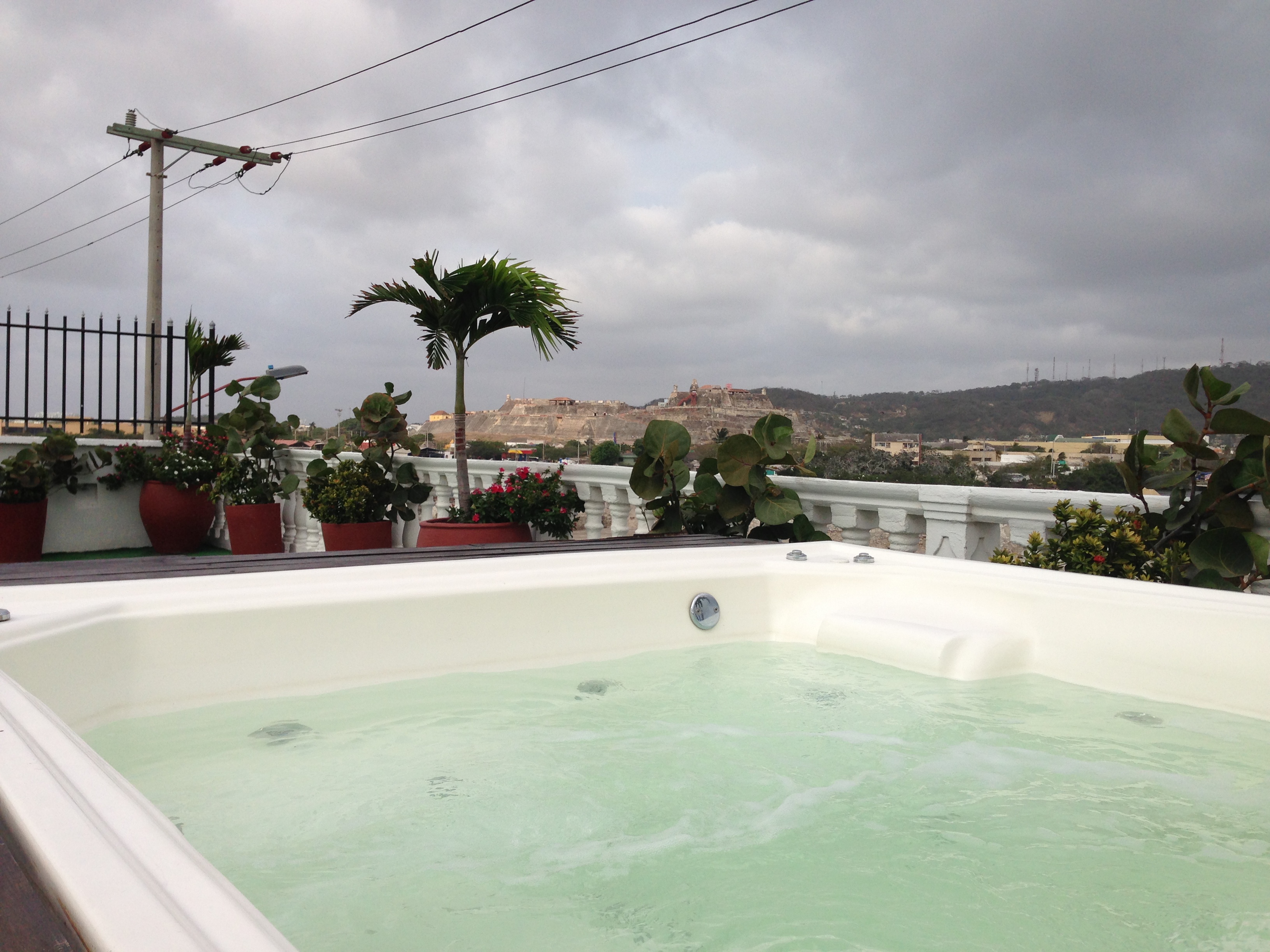 Terraza con Jacuzzi